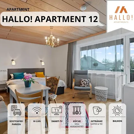 Hallo!-apartments - Ideal Für Geschäftsreisende, Monteure Und Feriengäste * Bad Wörishofen
