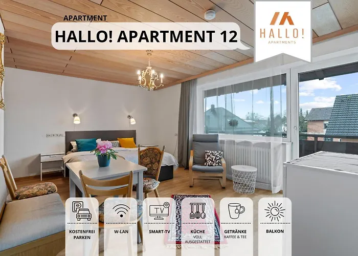 Hallo!-apartments - Ideal Fuer Geschaeftsreisende, Monteure Und Feriengaeste * Bad Worishofen
