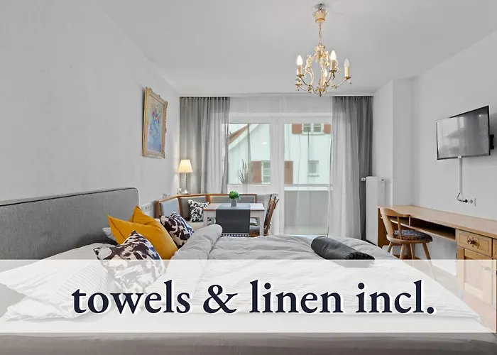 Apartment Hallo!-apartments - Ideal Fuer Geschaeftsreisende, Monteure Und Feriengaeste Bad Worishofen