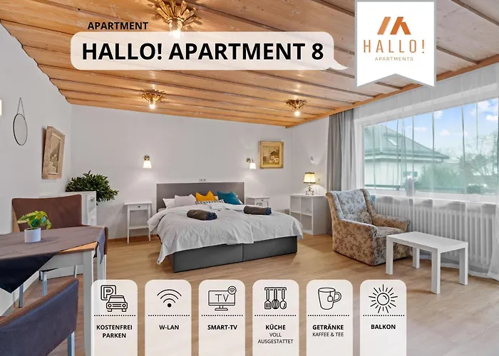 Hallo!-apartments - Ideal Fuer Geschaeftsreisende, Monteure Und Feriengaeste