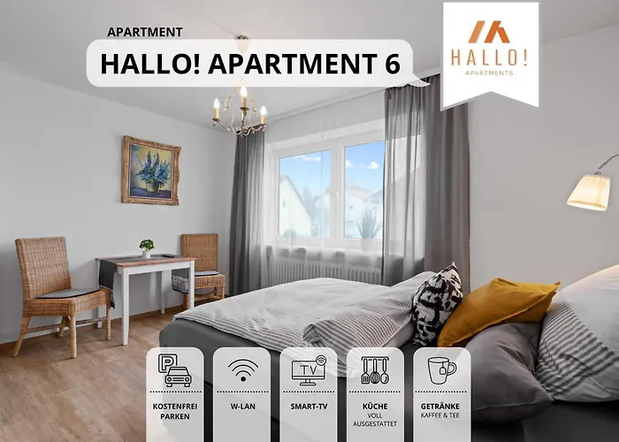 Hallo!-apartments - Ideal Fuer Geschaeftsreisende, Monteure Und Feriengaeste
