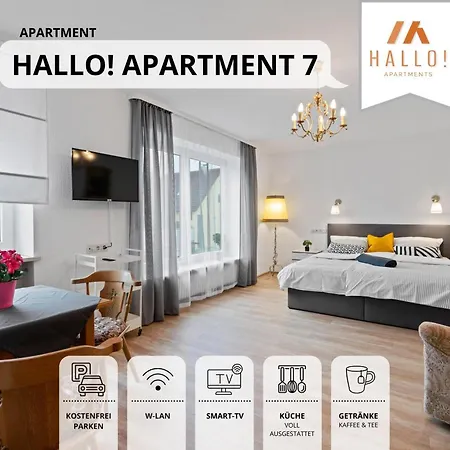 Hallo!-apartments - Ideal Fuer Geschaeftsreisende, Monteure Und Feriengaeste Lejlighed *