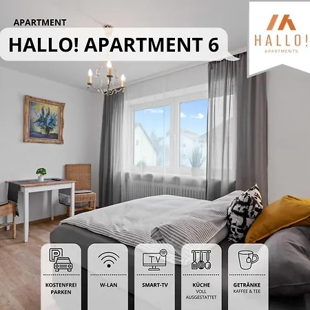 Hallo!-apartments - Ideal Fuer Geschaeftsreisende, Monteure Und Feriengaeste