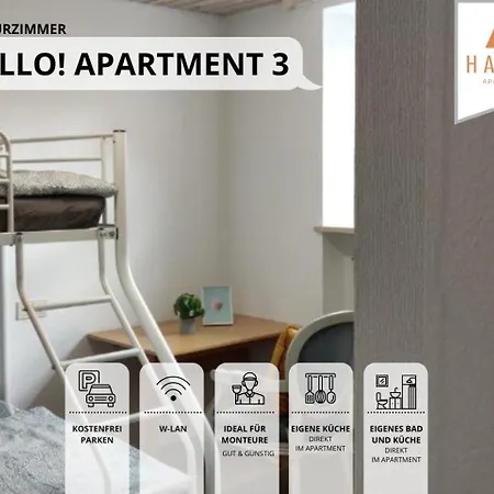 Hallo!-apartments - Ideal Für Geschäftsreisende, Monteure Und Feriengäste Bad Wörishofen