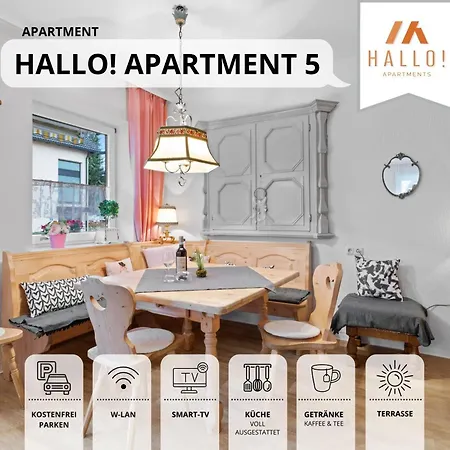 Hallo!-apartments - Ideal Fuer Geschaeftsreisende, Monteure Und Feriengaeste