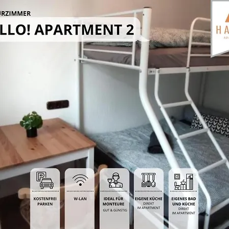 Hallo!-apartments - Ideal Fuer Geschaeftsreisende, Monteure Und Feriengaeste Bad Wörishofen