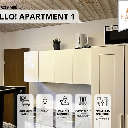 Hallo!-apartments - Ideal Für Geschäftsreisende, Monteure Und Feriengäste * Bad Wörishofen